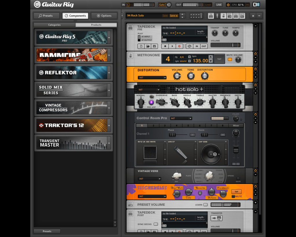 how access guitar rig 5 as vst
