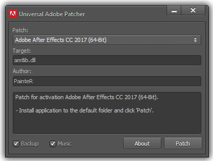 adobe patch painter with update tool