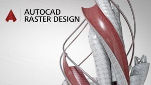 autocad raster design 2017 missing