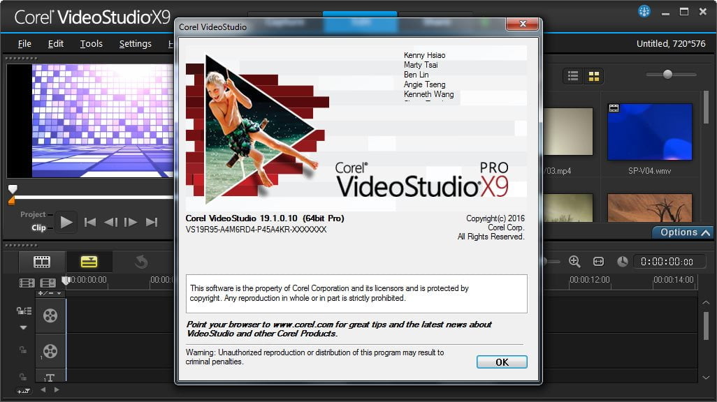 corel videostudio pro x6 noise reduction