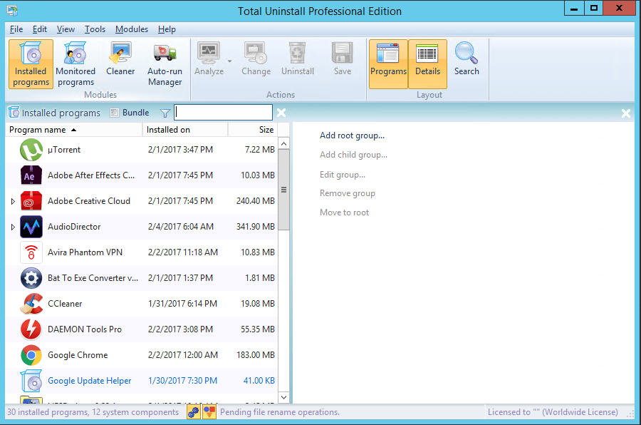instal the last version for windows Total Uninstall Professional 7.4.0