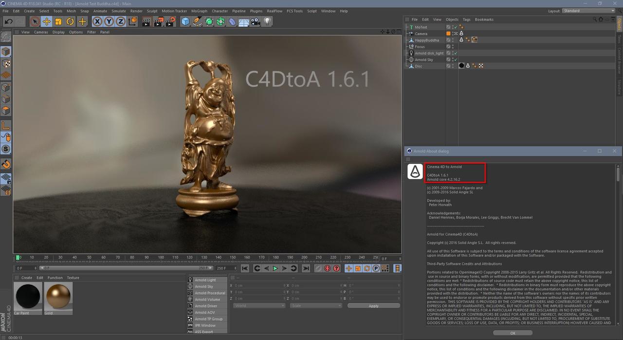 is arnold for cinema 4d any good