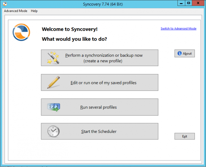 syncovery backup