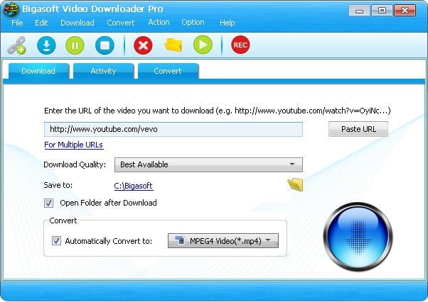 bigasoft video downloader pro v3