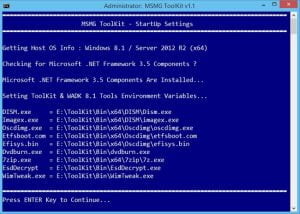 msmg toolkit remove windows components