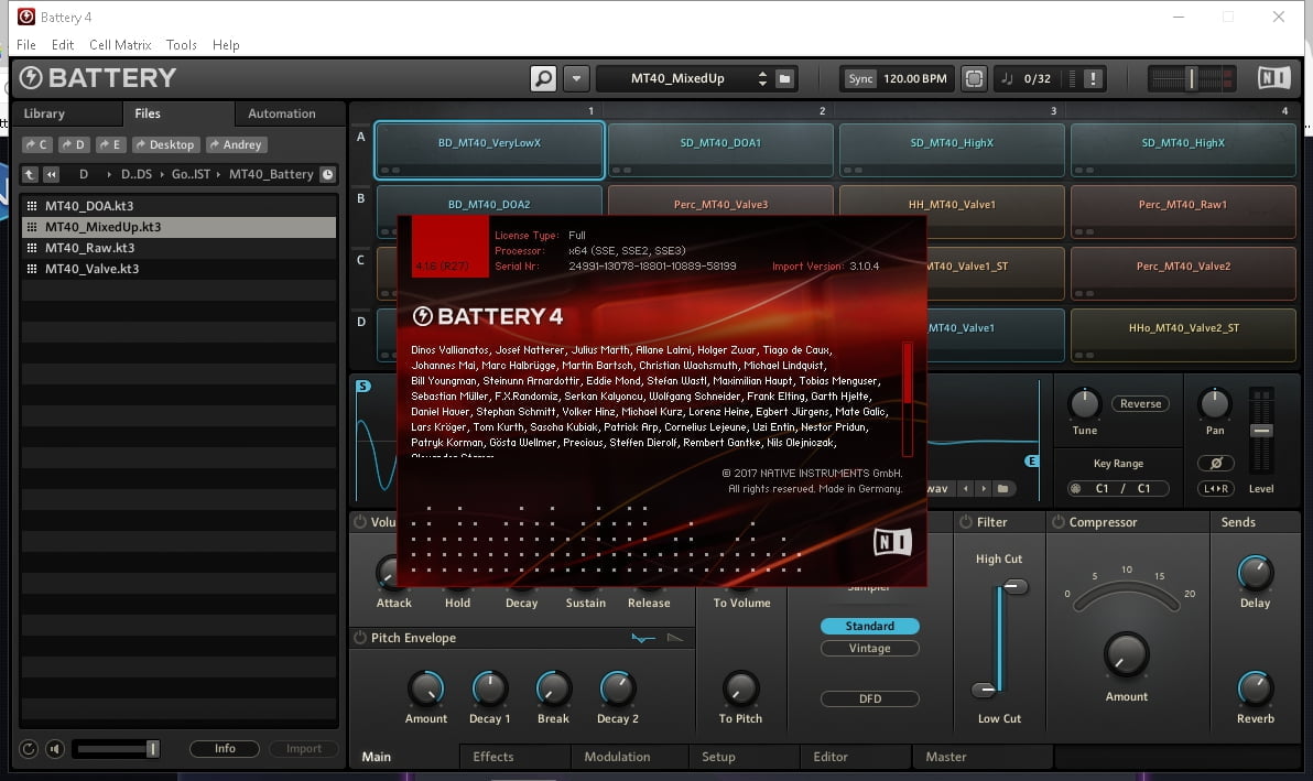 native instruments battery 4 factory library