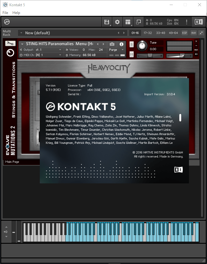 Native Instruments Kontakt 7.5.2 for windows download