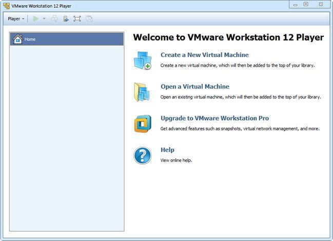 vmware workstation player 14 configure network