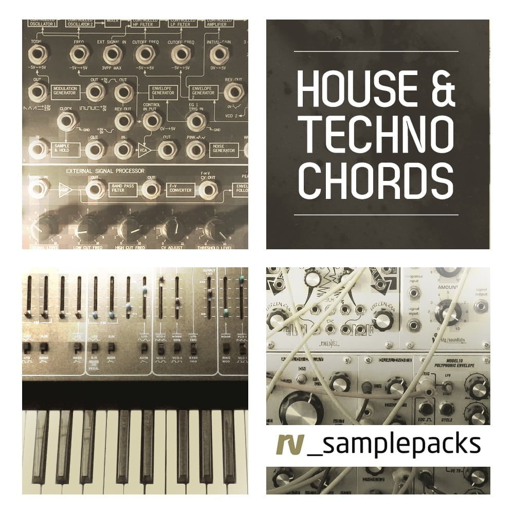 House chords. Techno Chords.