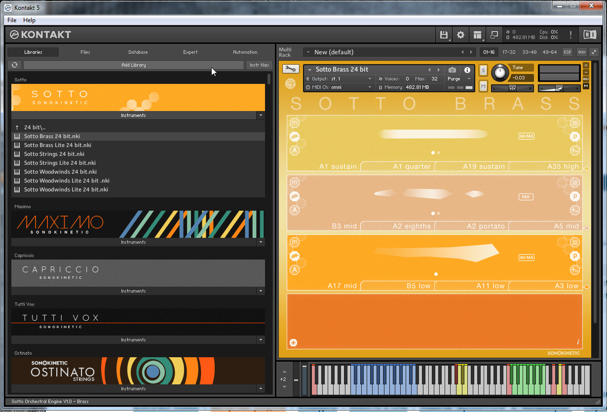unable to add library to kontakt 5