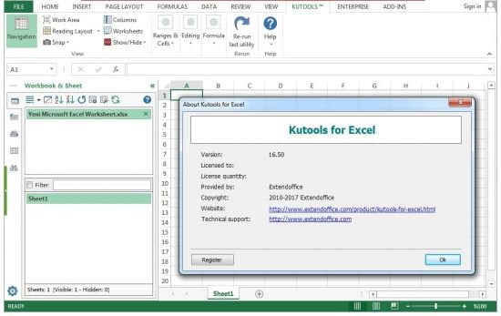 kutools for excel crack 2016