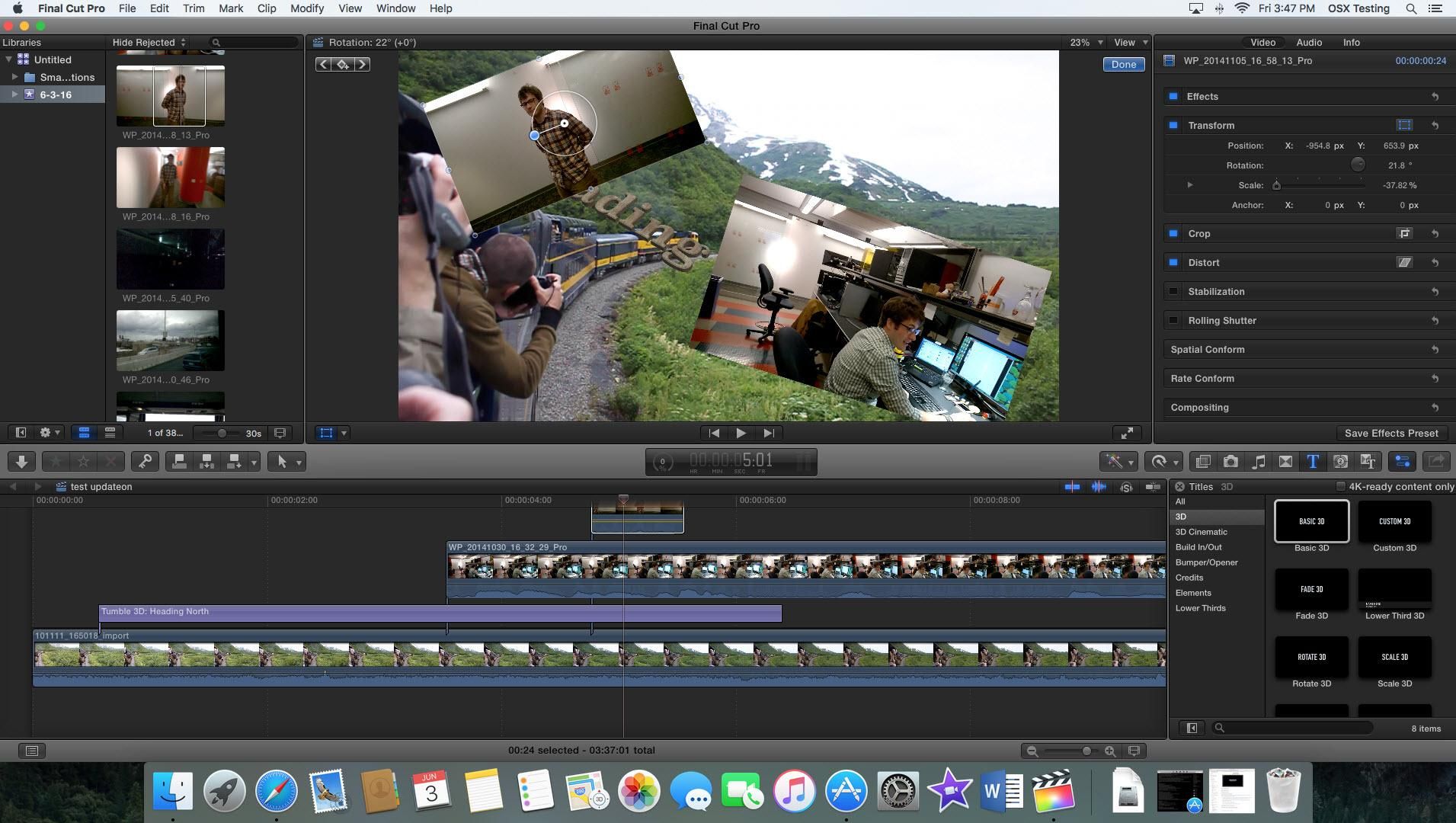 neat video for final cut pro x 10.3