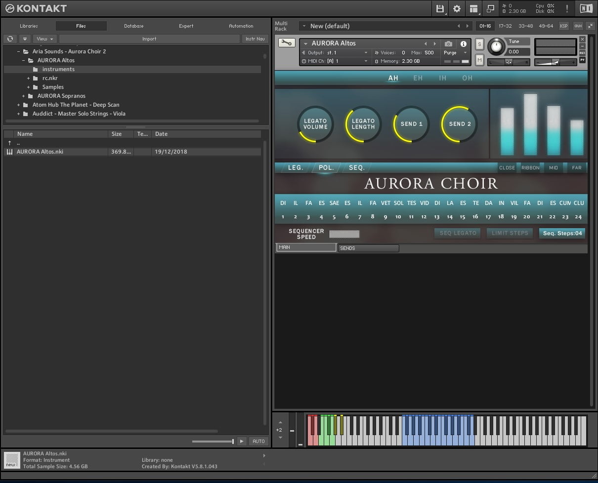 Aria Sounds Aurora Choir KONTAKT download free