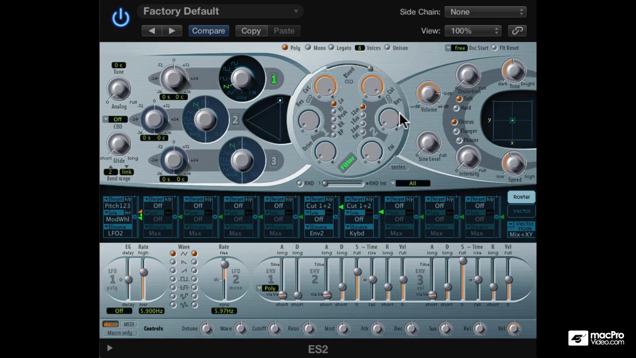 MacProVideo Logic Pro X 207 ES2 Sound Design Workshop Tutorial ENG VSTorrent