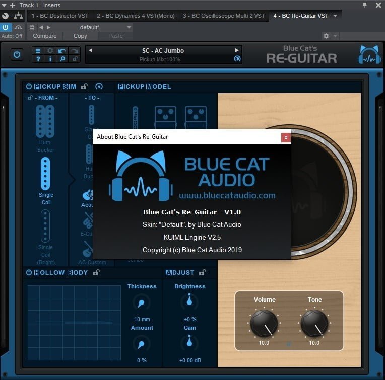 download the new version for iphoneBlue Cat Audio 2023.9
