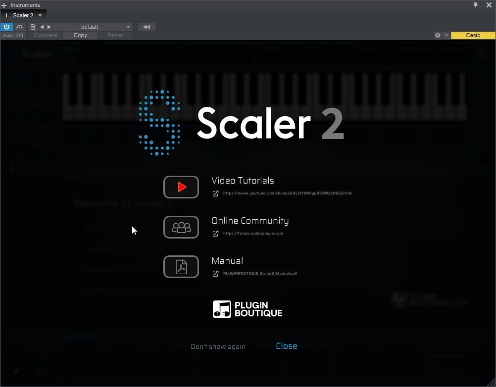 Plugin Boutique Scaler 2.8.1 download