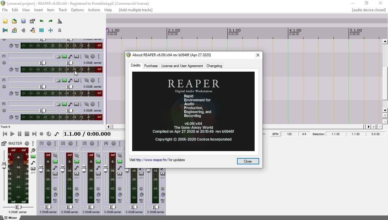 Cockos REAPER 7.02 download the last version for windows
