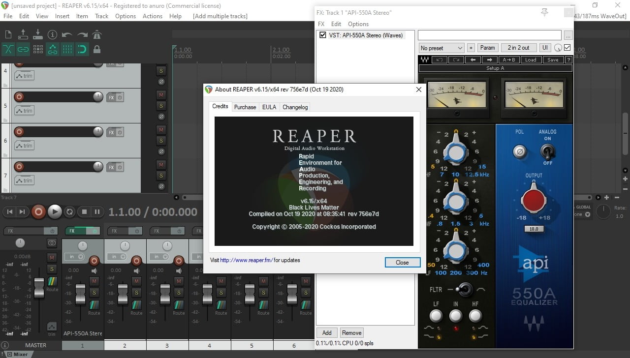 Cockos REAPER 6.81 download the last version for android