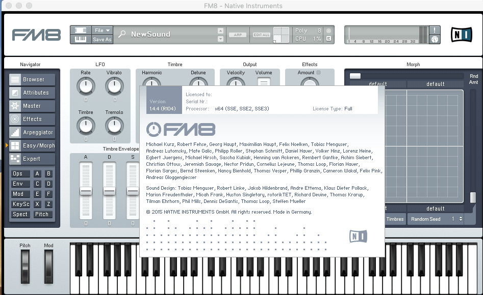 native instruments fm8 soft synth