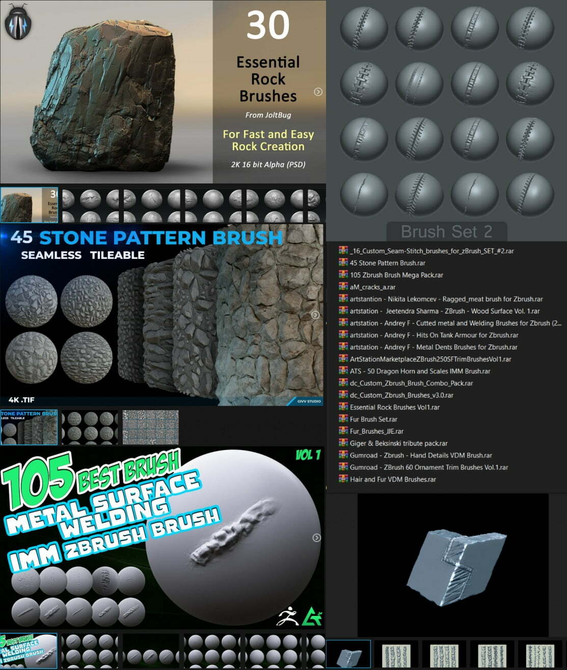 download torrent zbrush pack